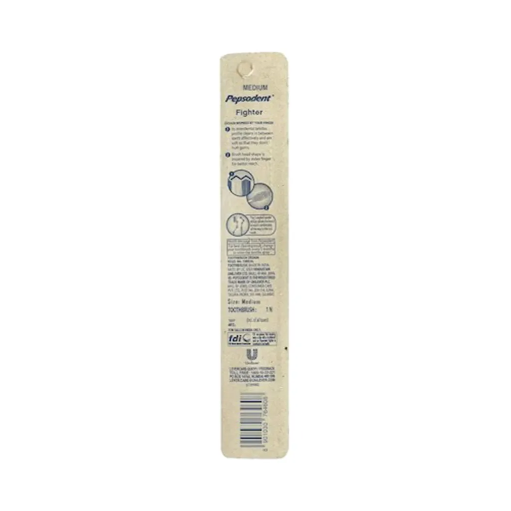 Pepsodent Fighter+ Medium Toothbrush 1