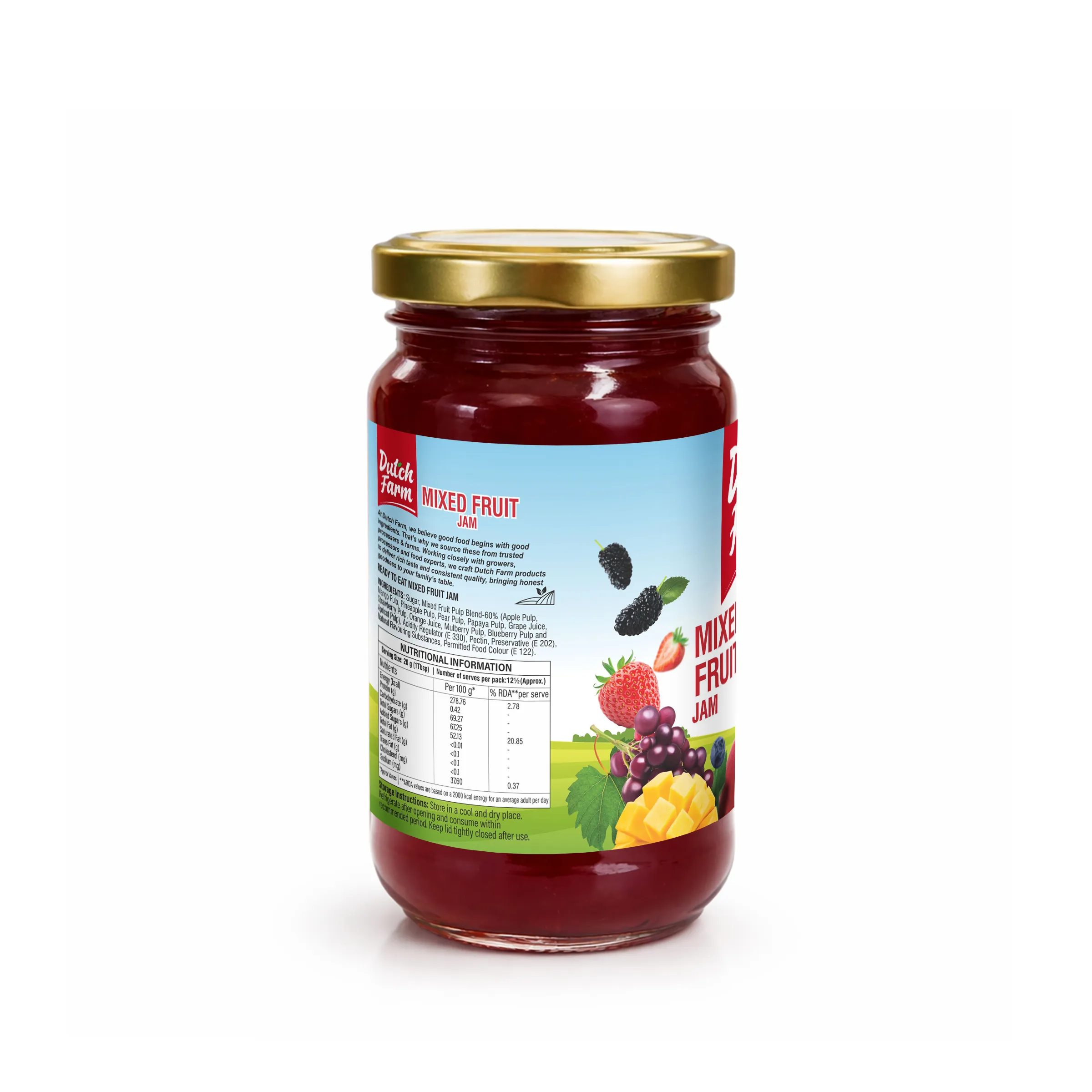 Dutch Farm Mixed Fruit Jam 2