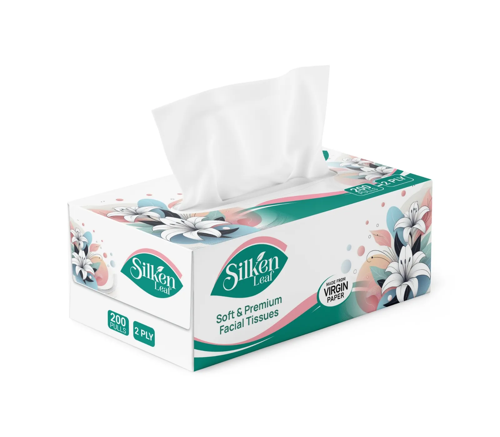 Silken Leaf Virgin Soft & Premium Facial Tissues