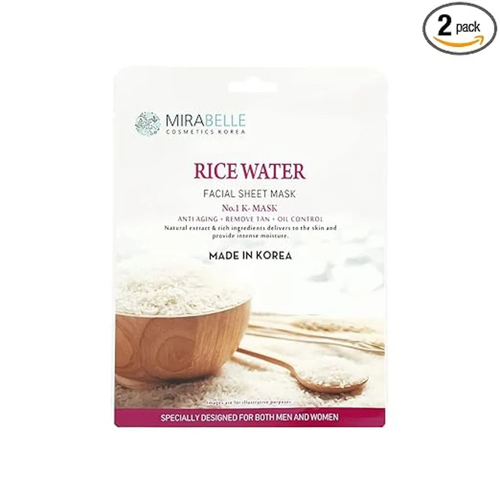 Mirabelle Korea Rice Water Sheet Mask