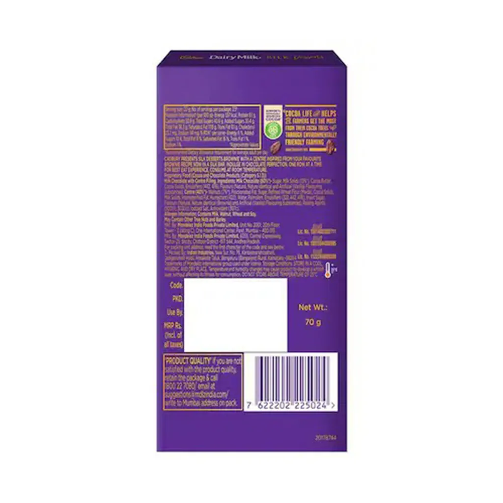 Cadbury Dairy Milk Desserts Walnut Brownie 1