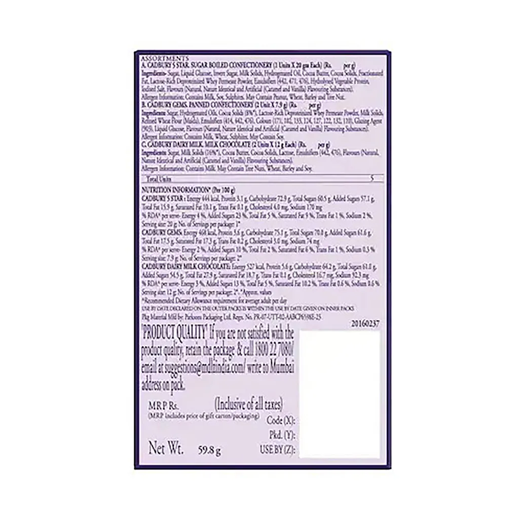 Cadbury Celebrations - Assorted Gift Pack 1