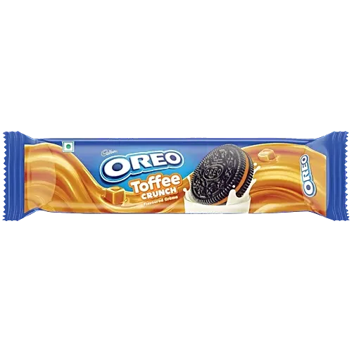 Oreo Toffee Crunch Flavour Creme Sandwich Biscuit