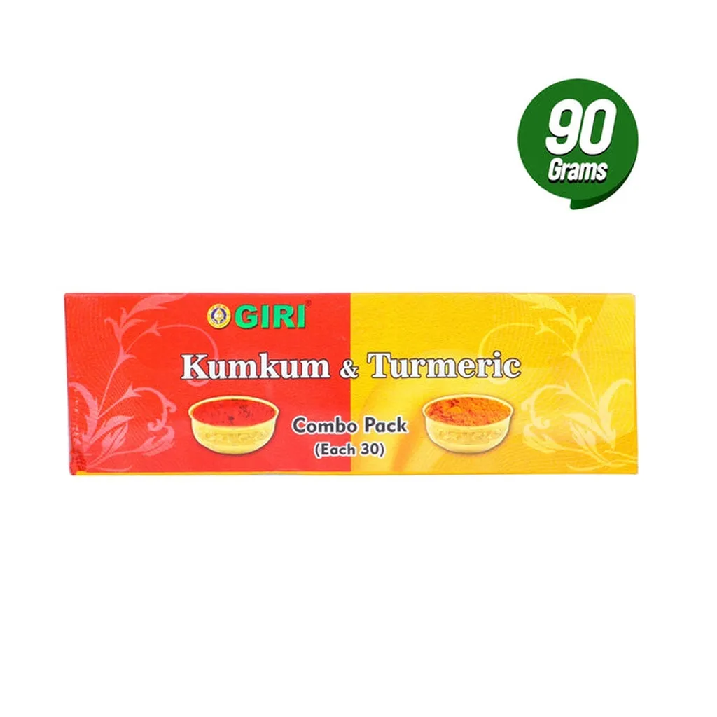 Giri Turmeric Kumkum Combo Pack Set 2