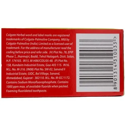 Colgate Herbal Toothpaste 3