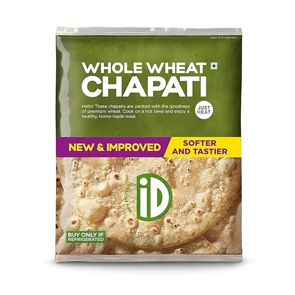 ID 100% Whole Wheat Chapati Ambient