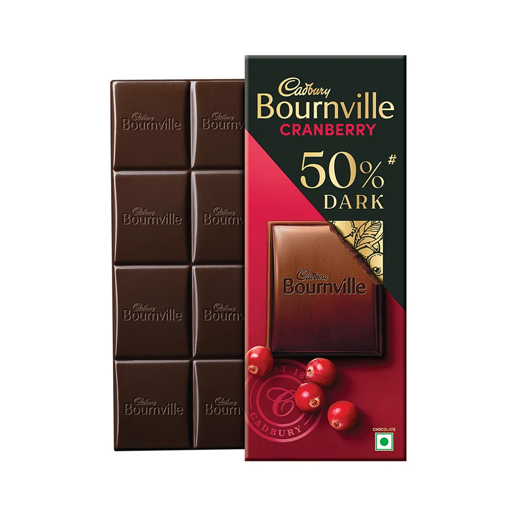 Cadbury Bournville Cranberry Chocolate Bar