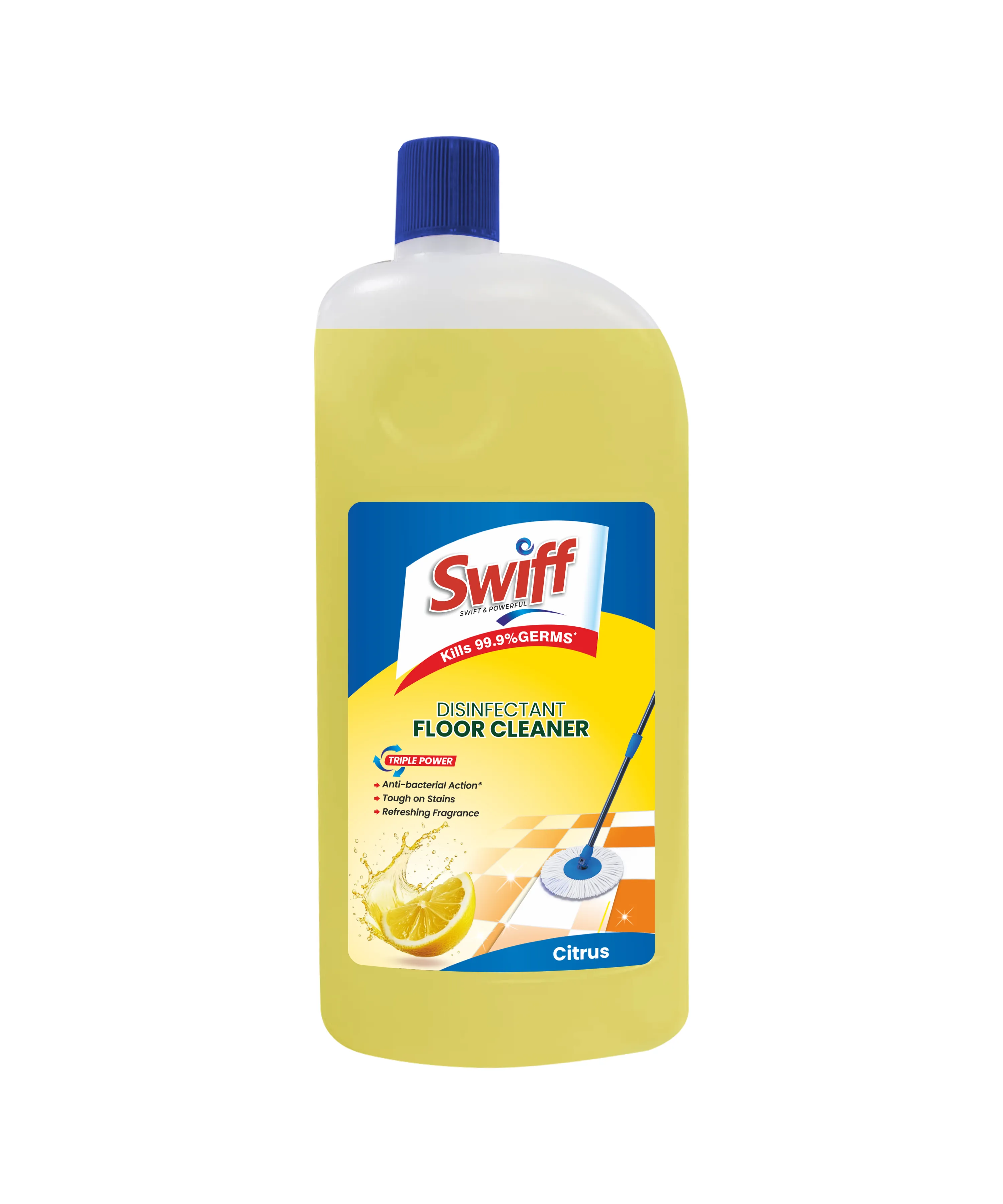 Swiff Citrus Disinfectant Floor Cleaner Bottle