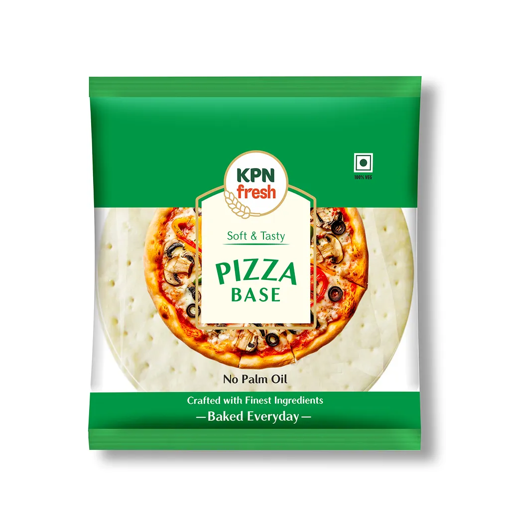 KPN Fresh Pizza Base (2 Pcs) - Soft & Tasty