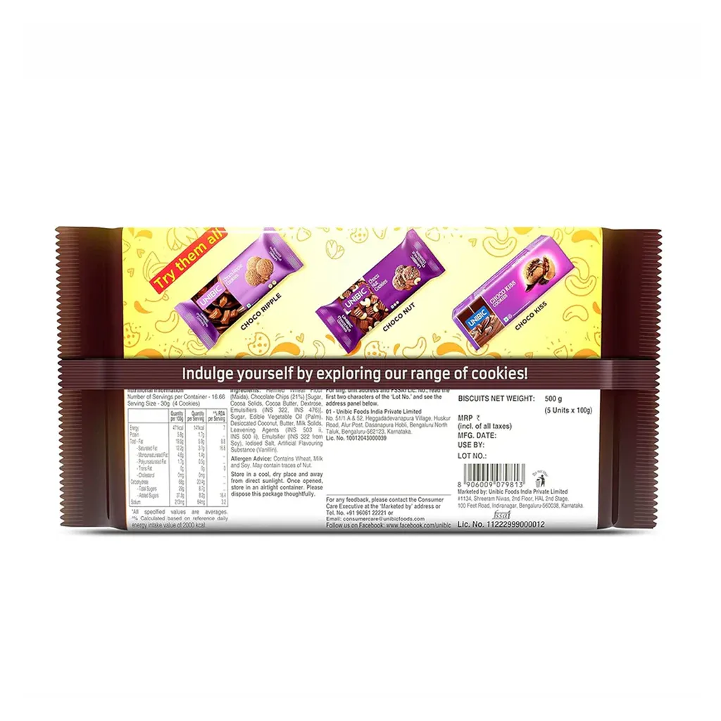 Unibic Choco Chip Cookies 3