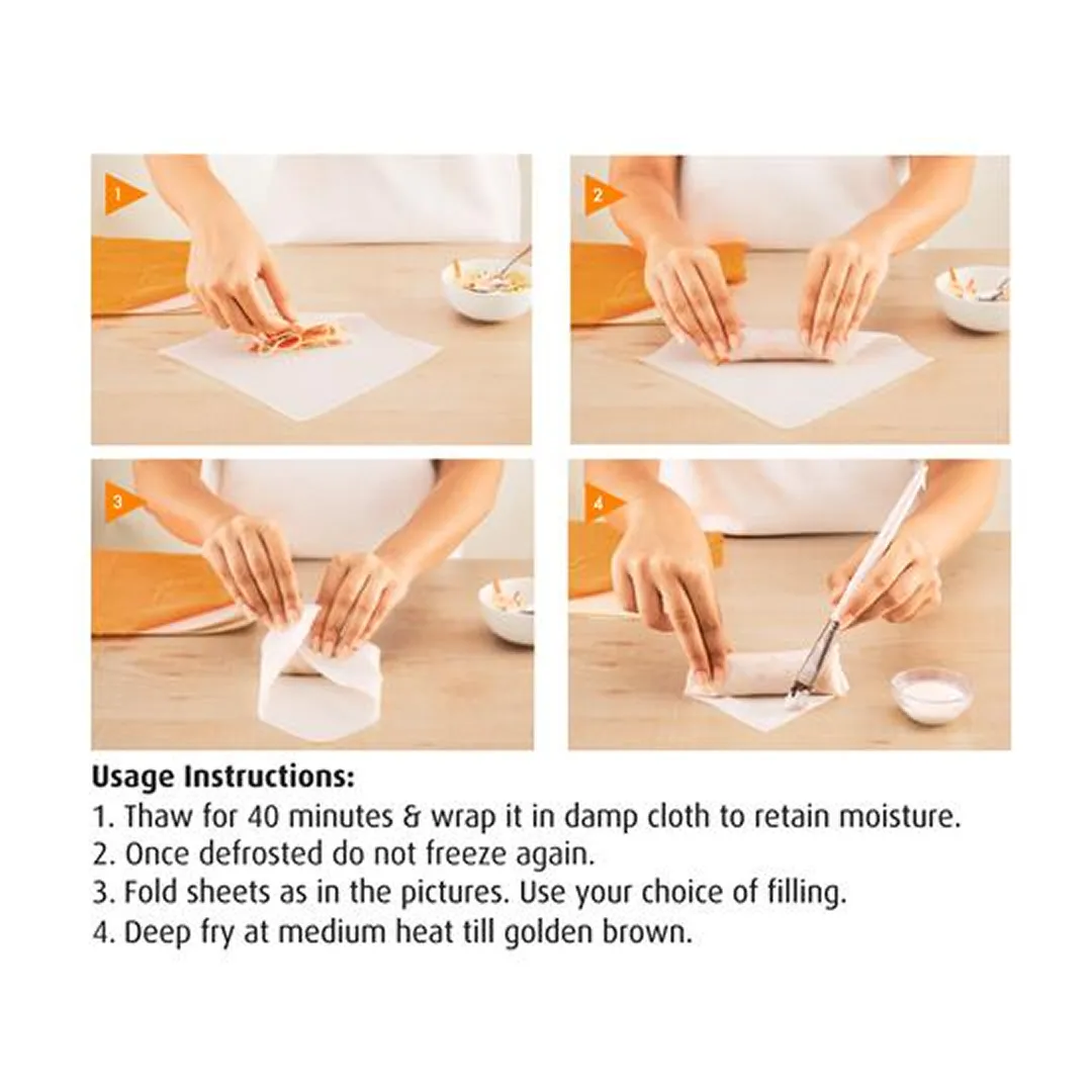 Switz Spring Roll Sheets 8x8 6