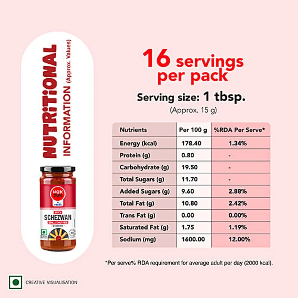 Veeba Schezwan Chilli Chutney 4