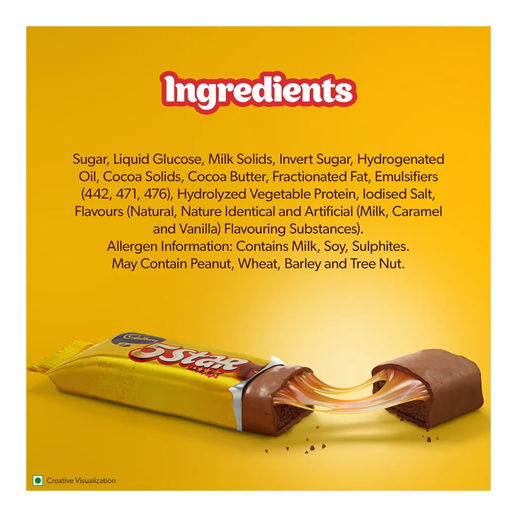 Cadbury 5 Star Chocolate Bar 2