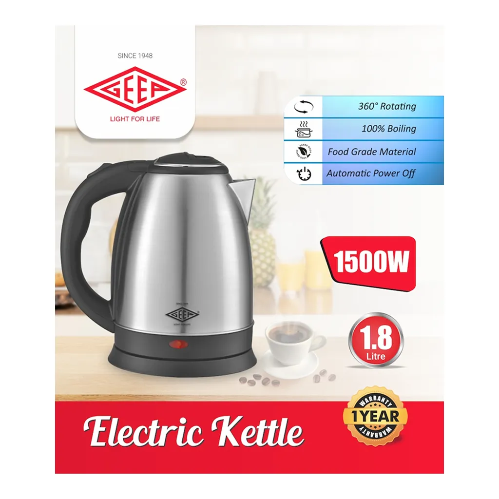 Geep Aqua Heat Electric Kettle 1