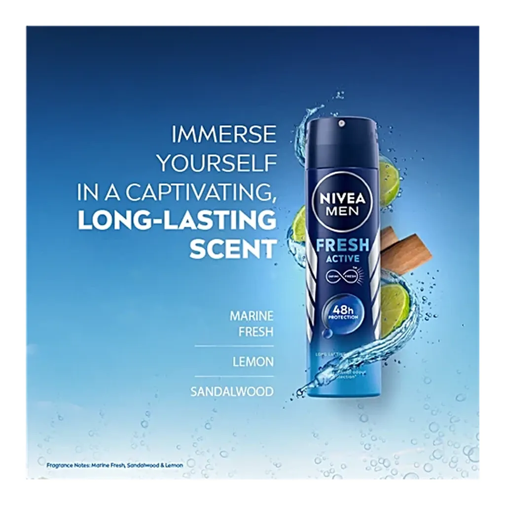 Nivea Men Fresh Blue Deodorant 3