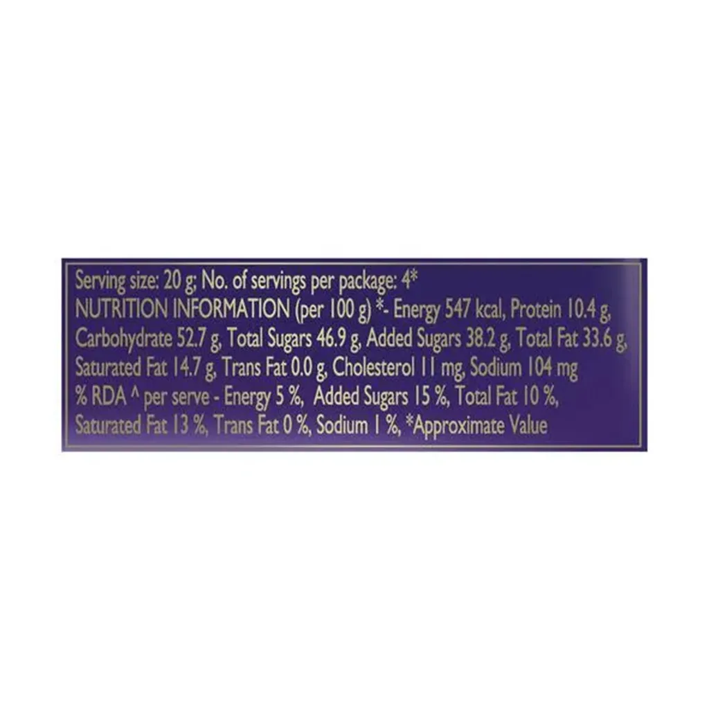 Cadbury Dairy Milk Roast Almond Chocolate Bar 3