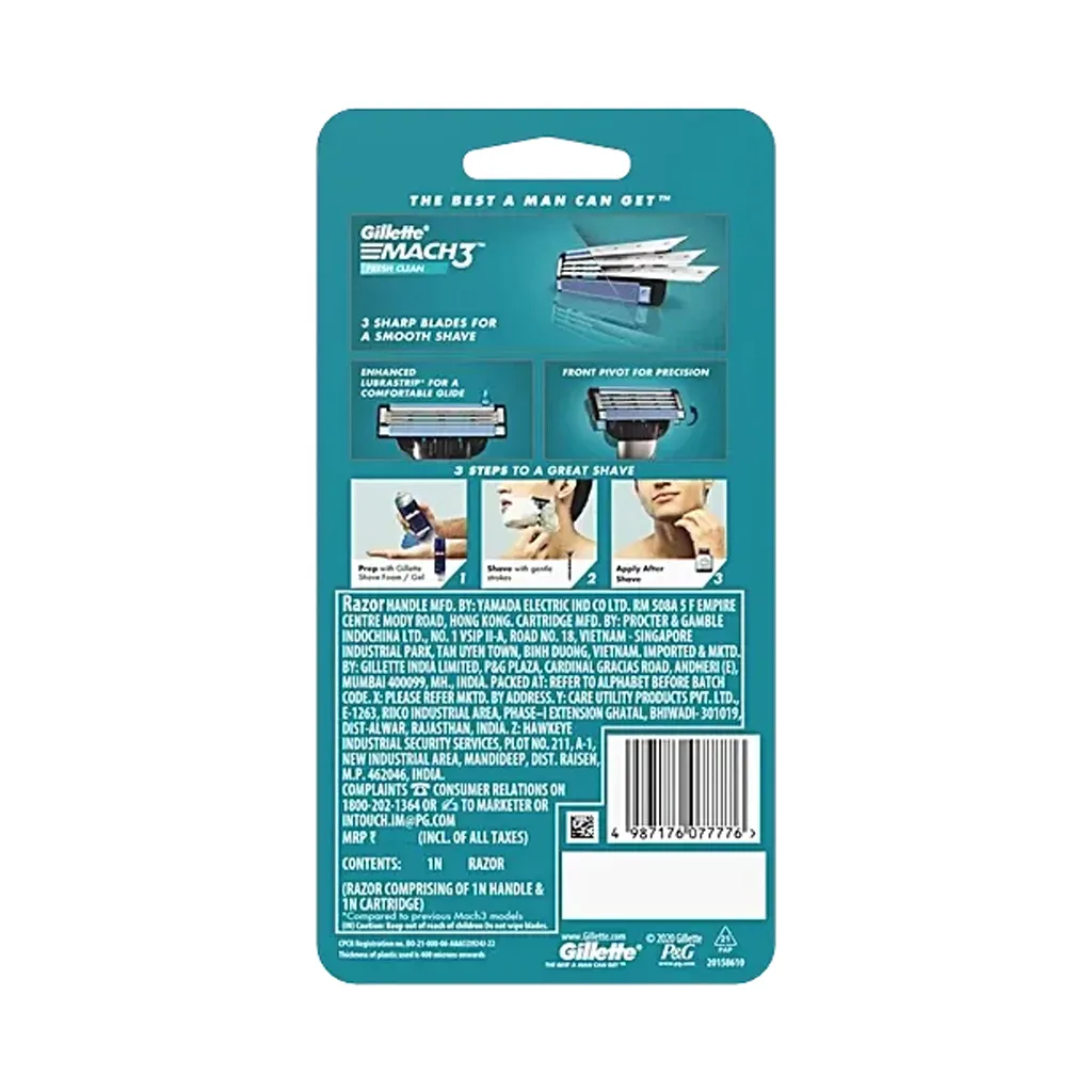 Gillette Mach3 Razor 1