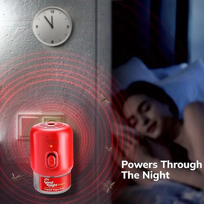 Good Knight Gold Flash Liquid Vapouriser - Twin Pack 4