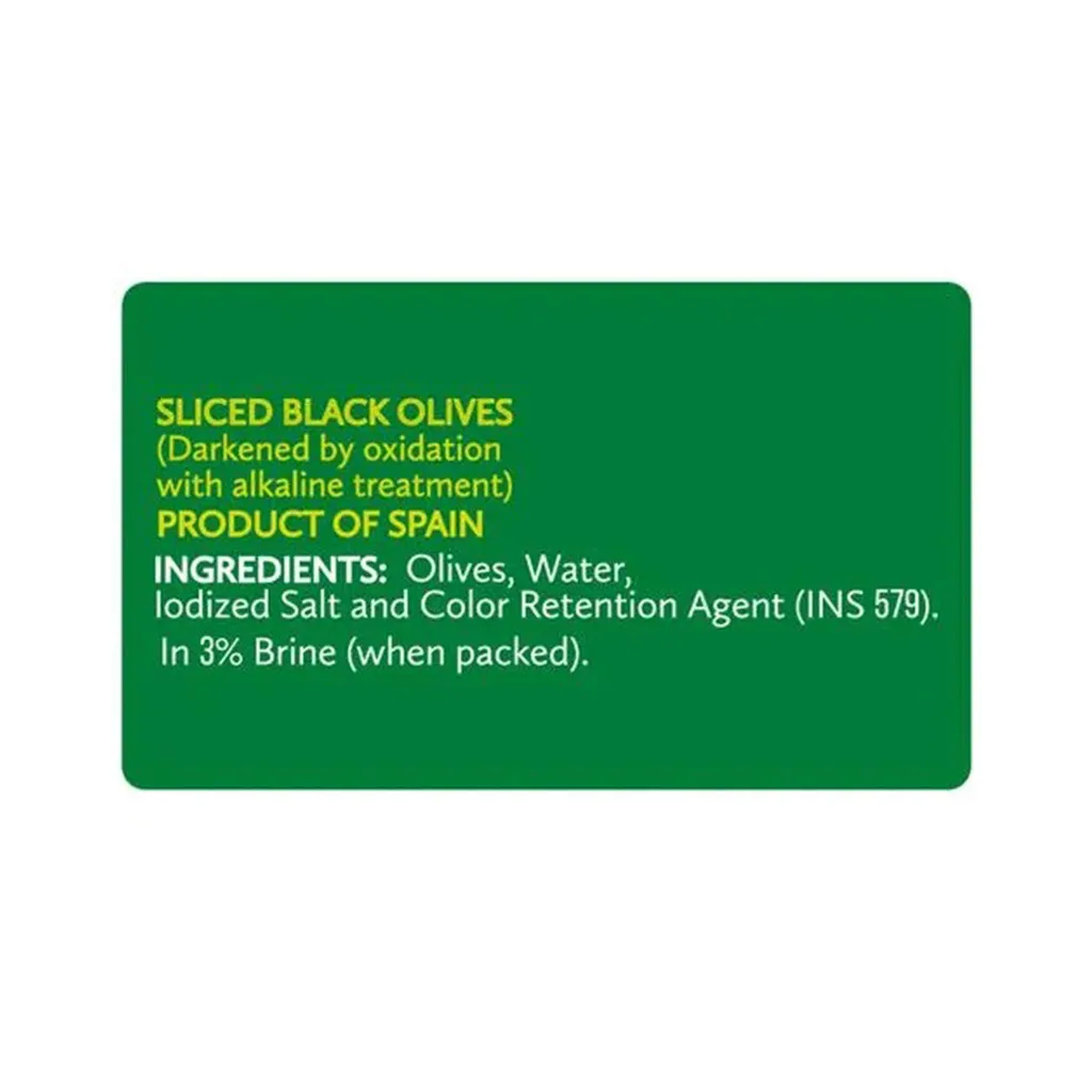 Del Monte Sliced Black Olives 2