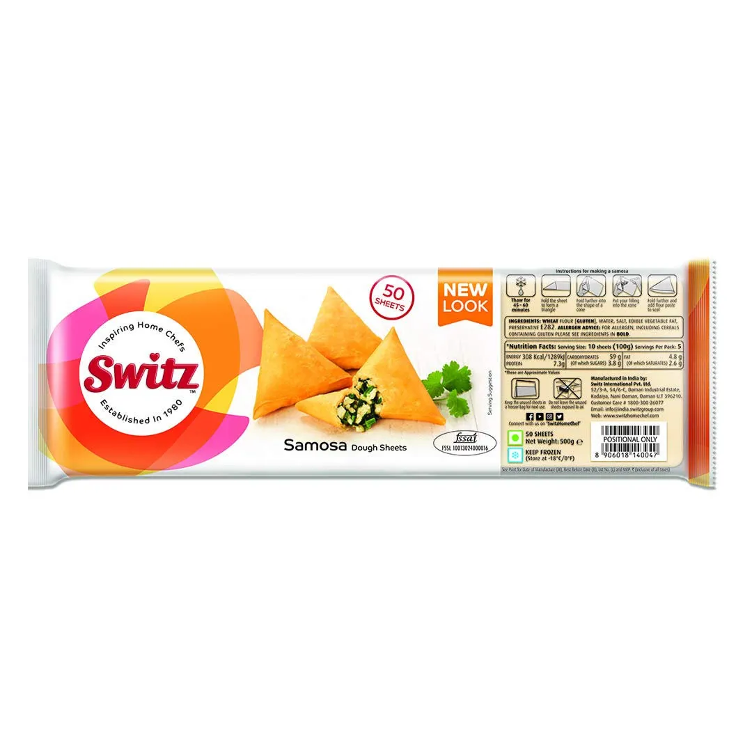 Switz Samosa Patti 50 Sheets