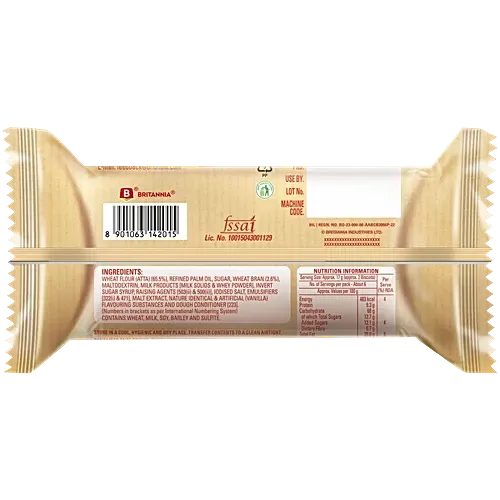 Britannia NutriChoice 100% Millets Jowar Cinnamon Cookies 1