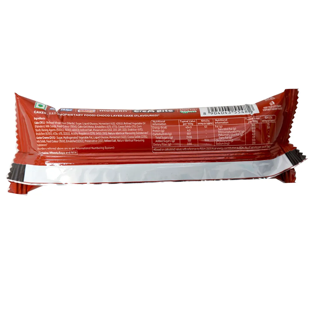 Modern Creme Bite Choco Layer Eggless Cake 1