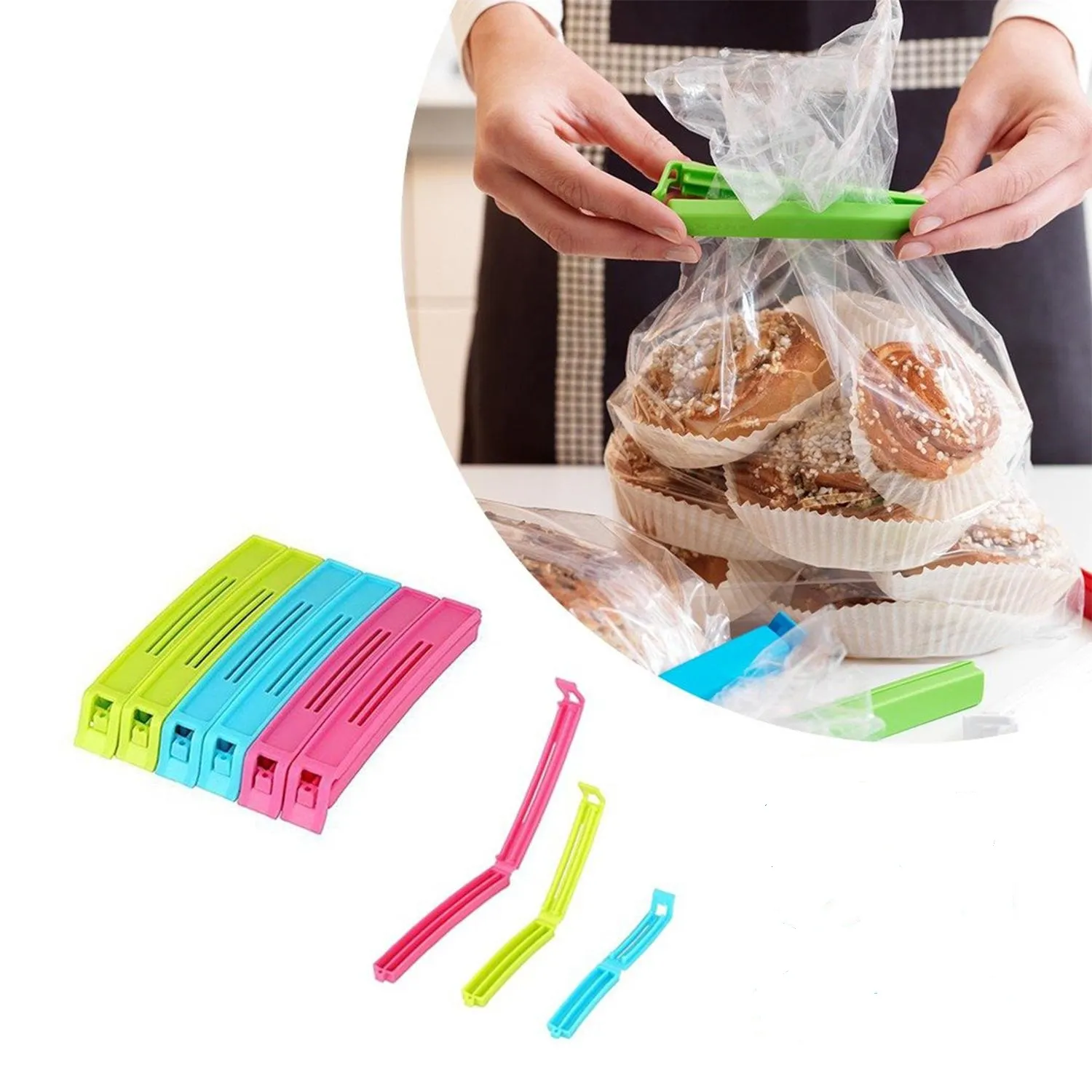 SH Food Bag Clip Assorted 1