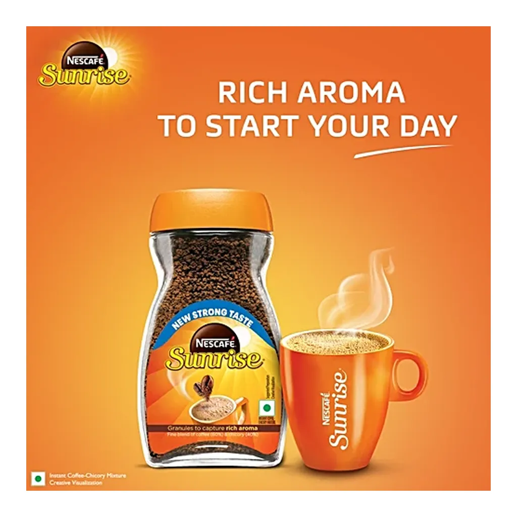 Nescafe Sunrise Instant Coffee Jar 4