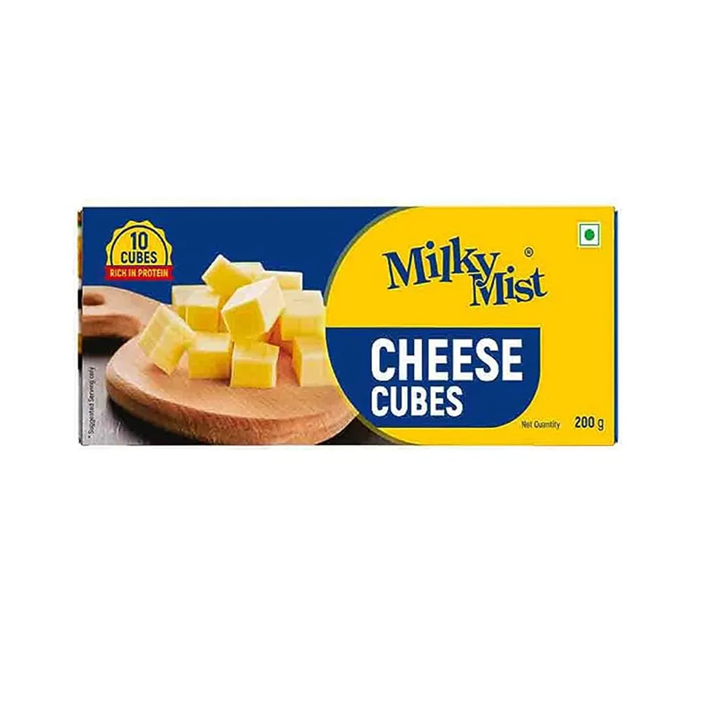 Milky Mist Cheese Cubes - 10 Pcs