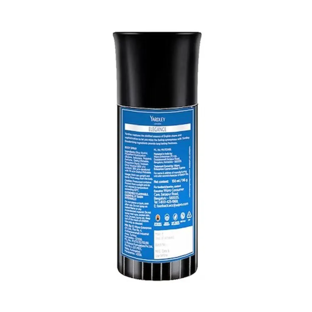 Yardley Body Spray Elegance 1