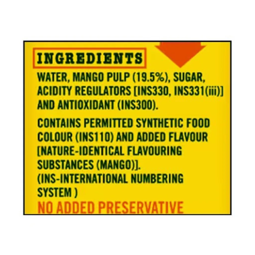Frooti Mango Juice Tetra Pack 2
