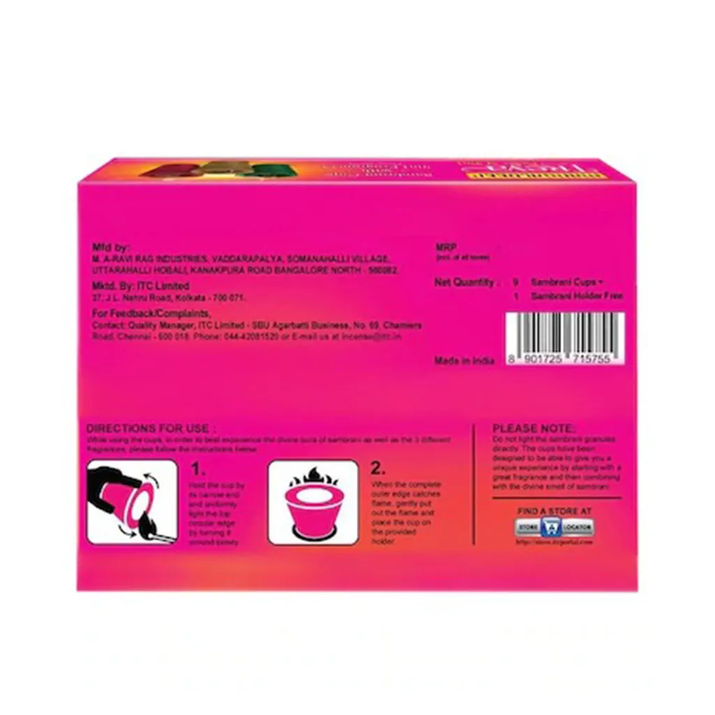 Mangaldeep Treya 3-In-1 Sambrani 1