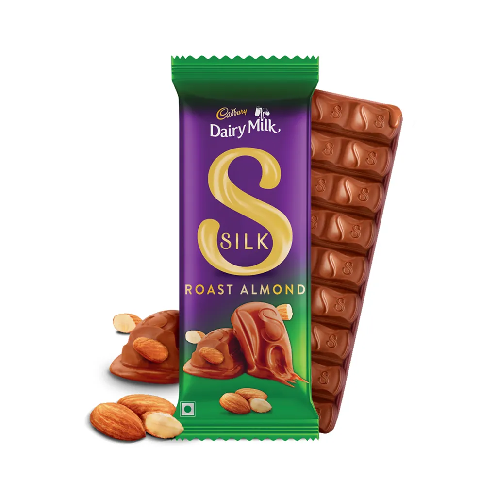 Cadbury Dairy Milk Silk Roast Almond Chocolate Bar