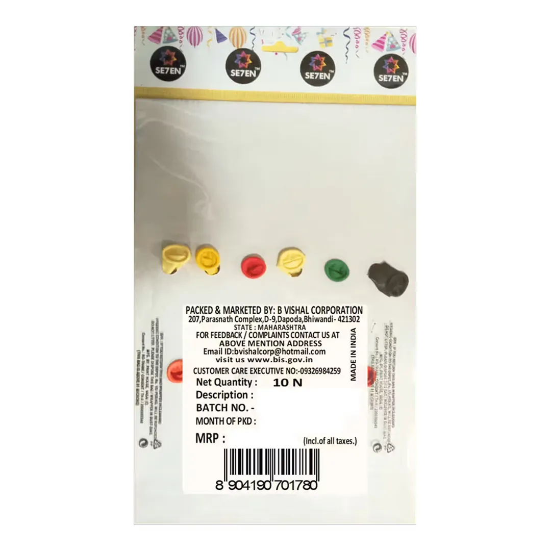 Seven Balloon 10 Pc Card 1