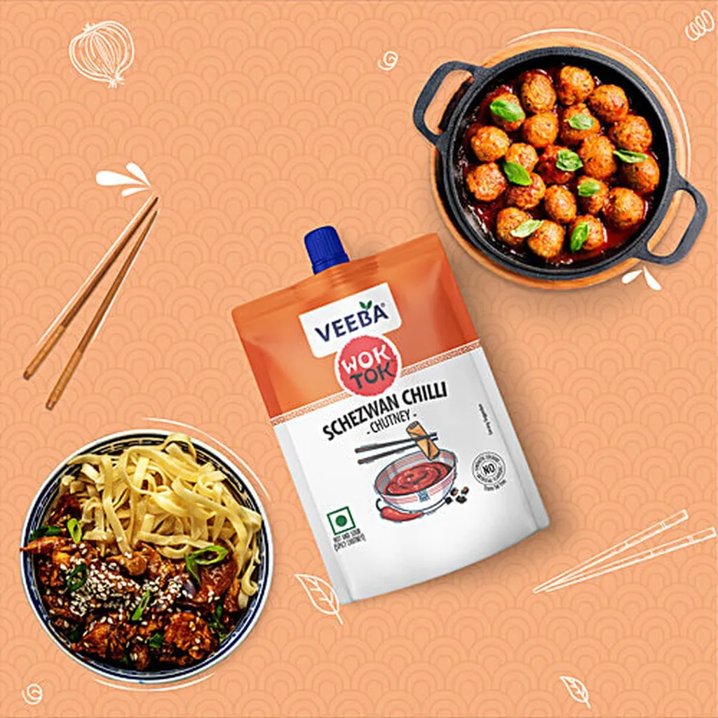 Veeba Schezwan Chilli Chutney 2