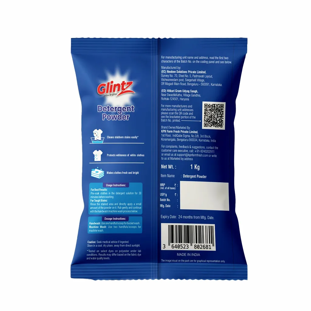 Glintz Detergent Powder 1