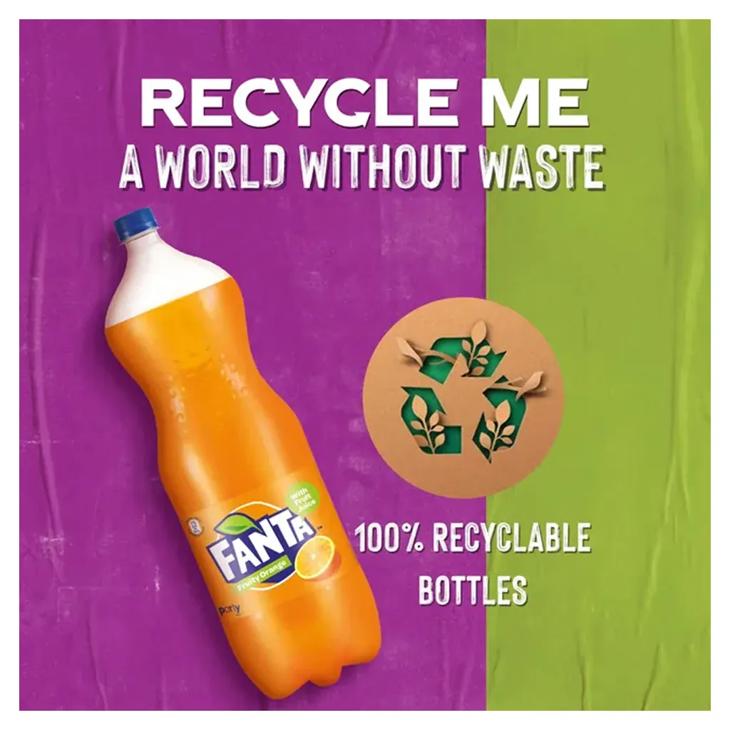 Fanta Soft Drink Pet Bottle 4