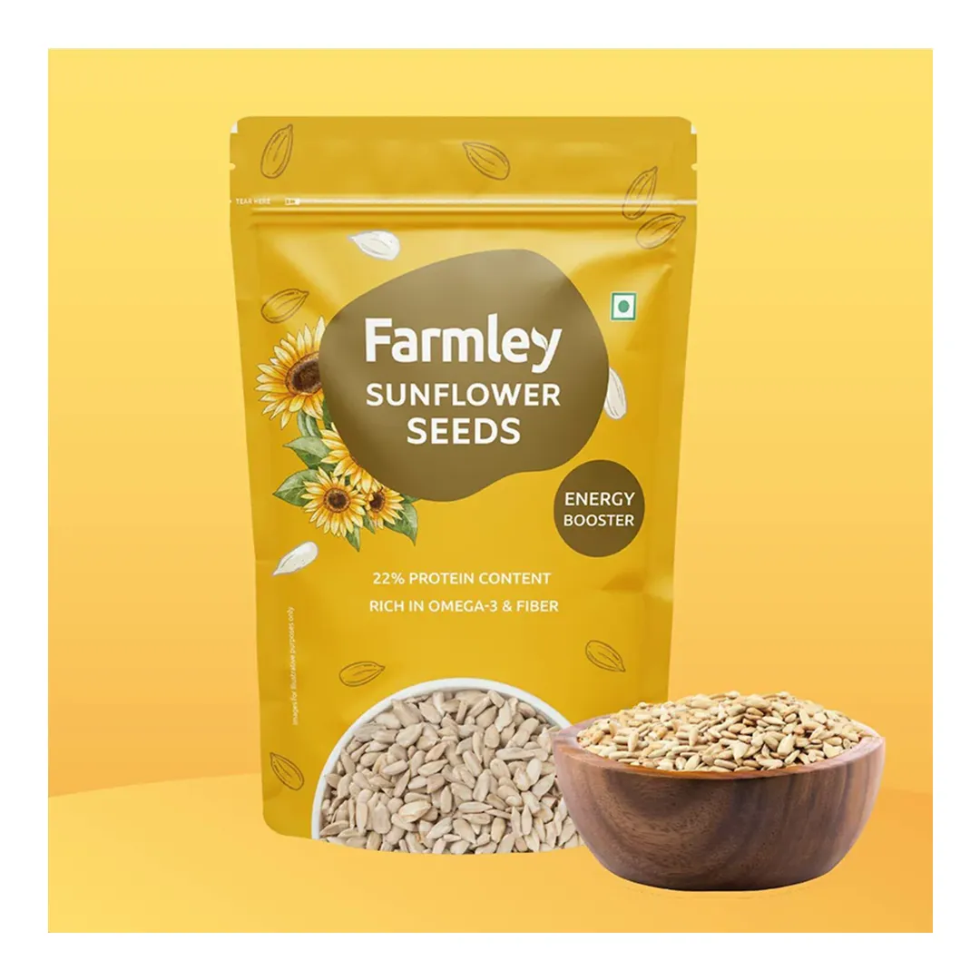 Farmley Premium Sunflower Seeds Standee Pouch 200g 2