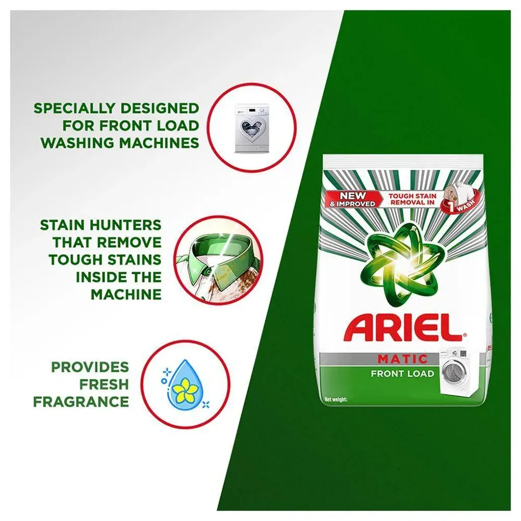 Ariel Matic Front Load Detergent Powder 3