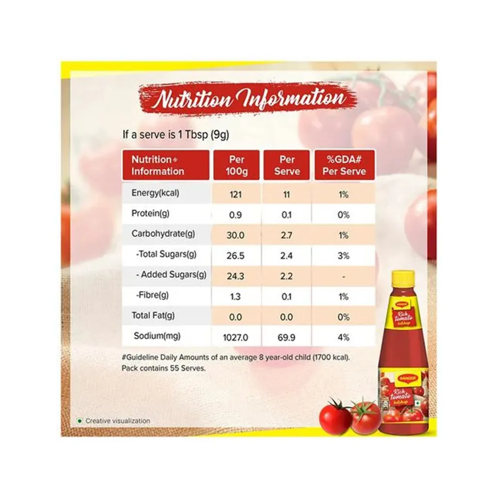 Maggi Rich Tomato Ketchup 3