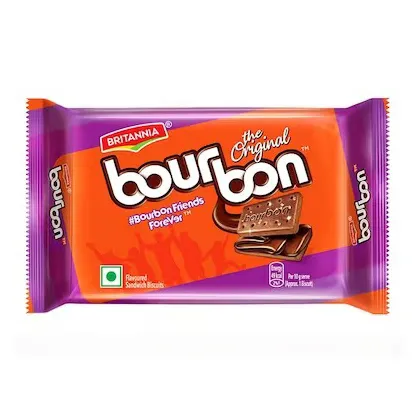 Britannia Bourbon Cream Biscuits