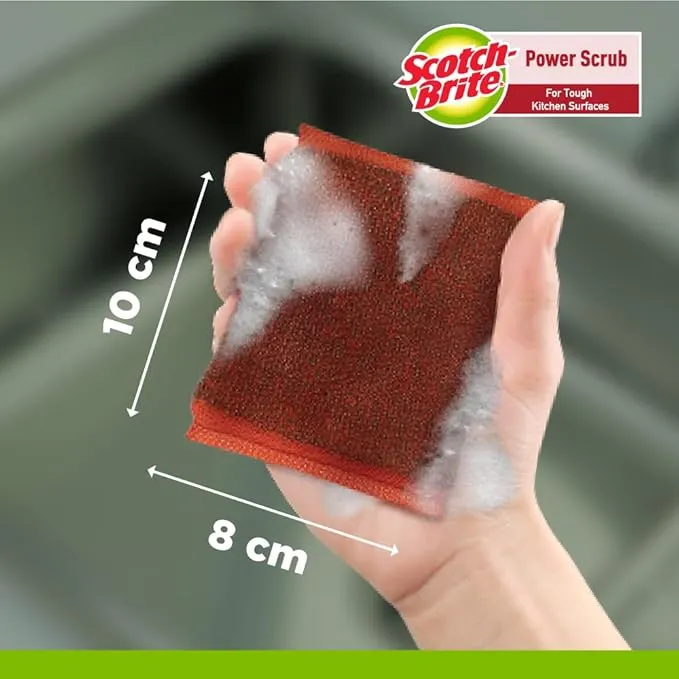 Scotch-Brite Power Scrub For Tough Kitchen Surfaces 2