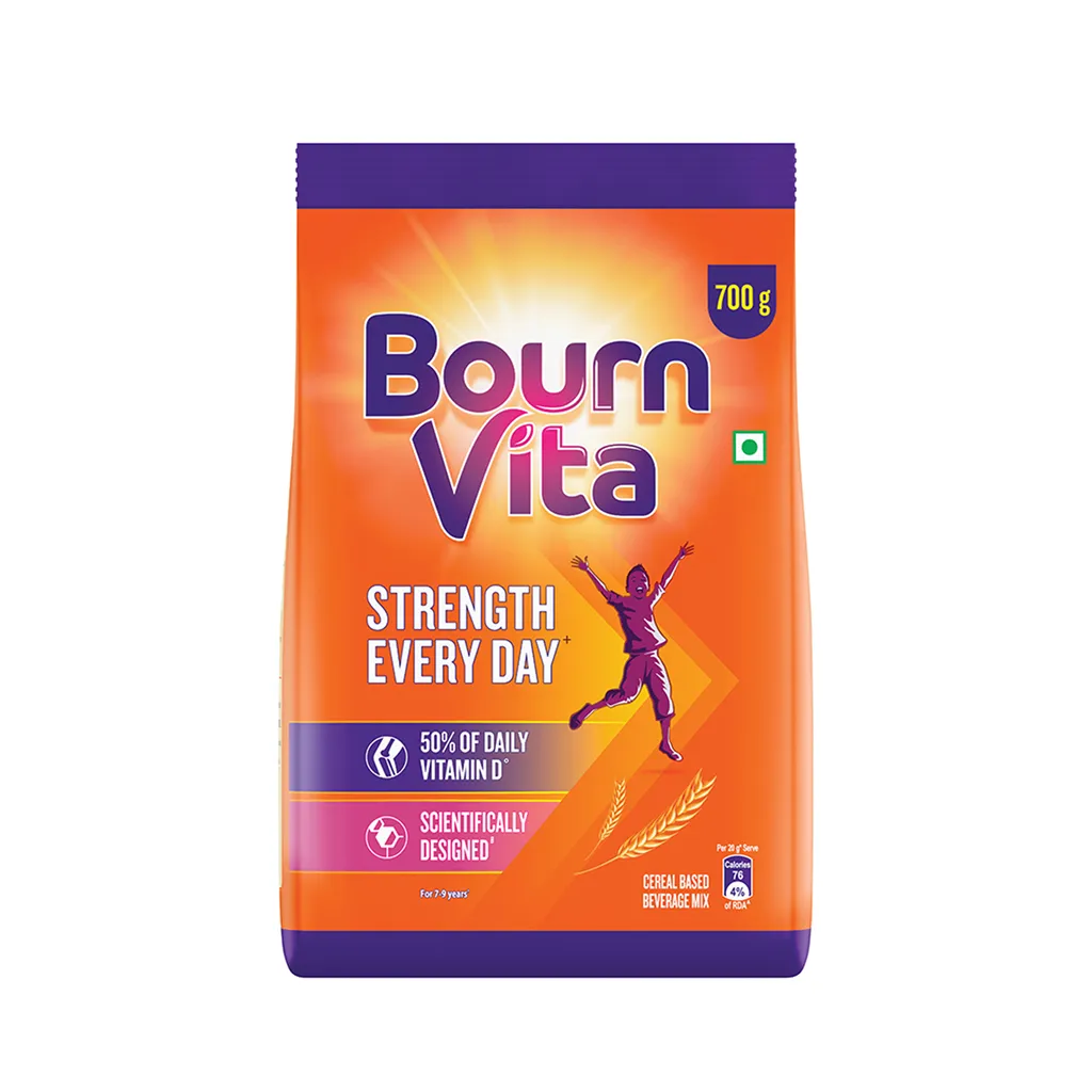 Cadbury Bournvita Chocolate Health Drink Pouch