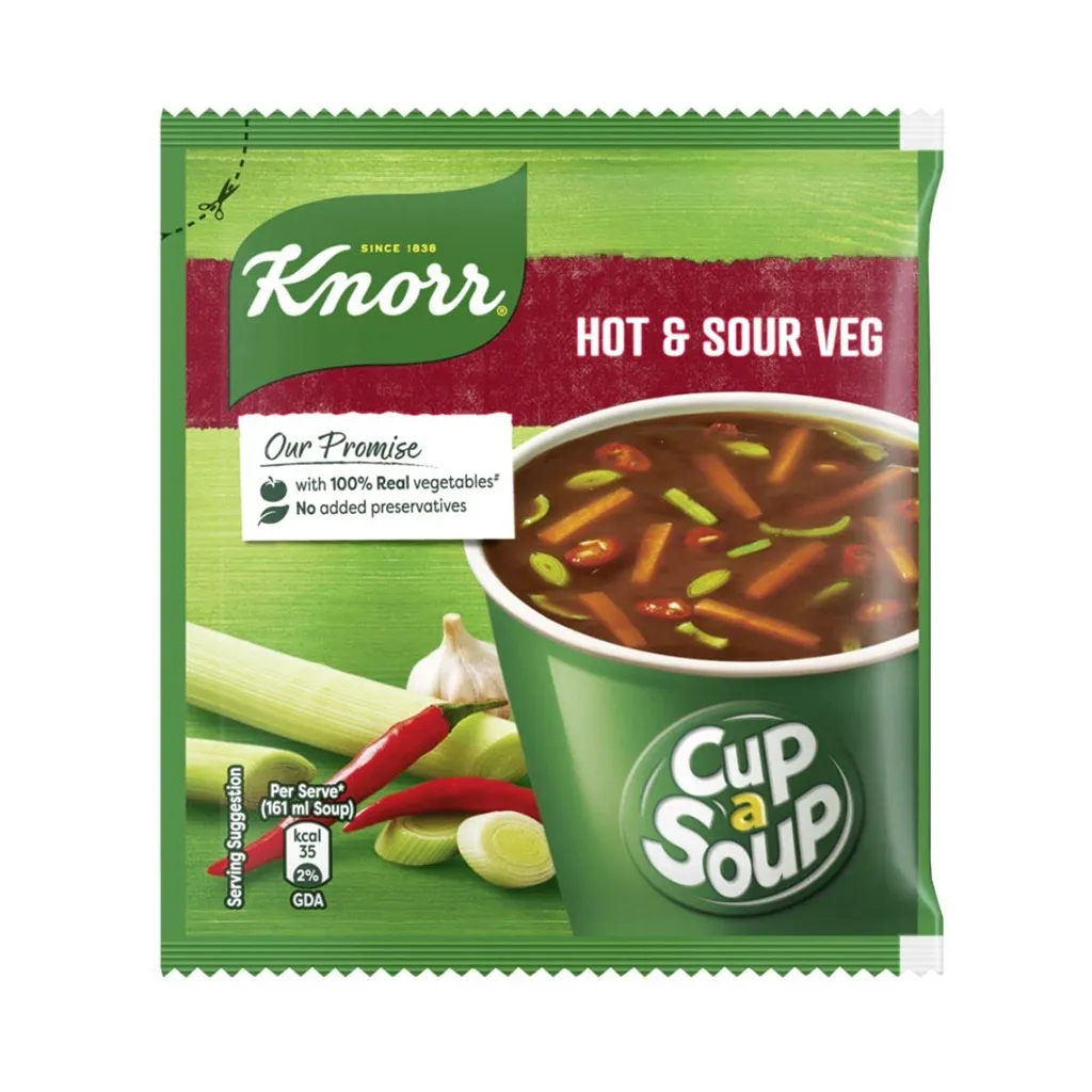 Knorr Hot & Sour Veg Cup-A-Soup