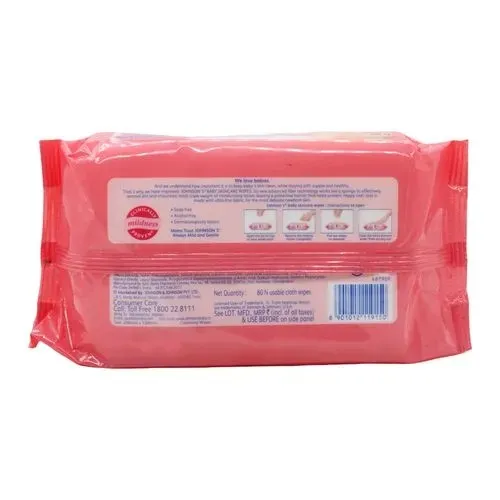 Johnson & Johnson Baby Skincare Wipes 3