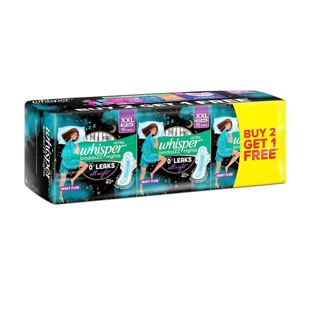 Whisper Ultra Nights XXL (Buy 2, Get 1 Free) 1