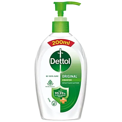 Dettol Hand Sanitizer Original 200ml