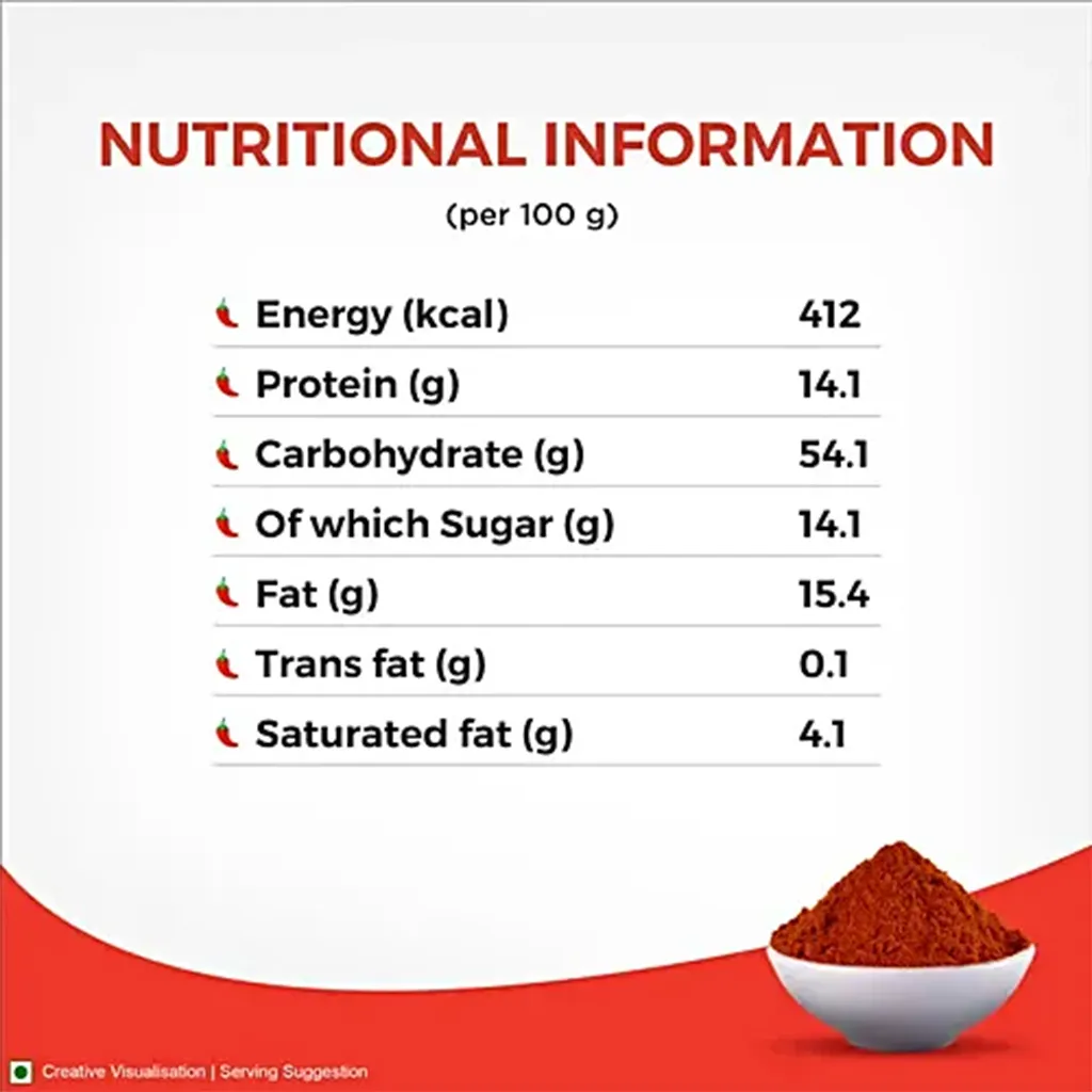 Aashirvaad Chilli Powder - 100g 3