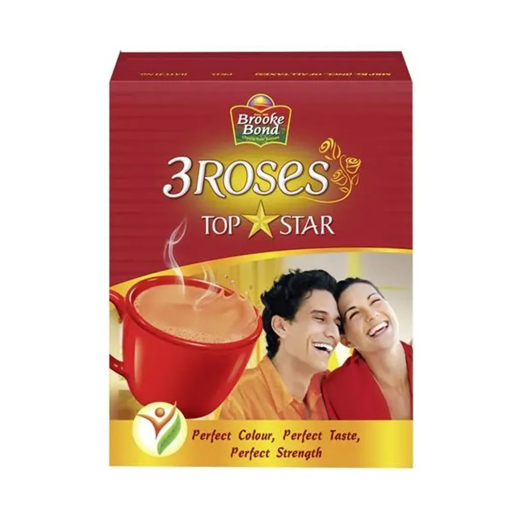 Brooke Bond 3 Roses Top Star Tea
