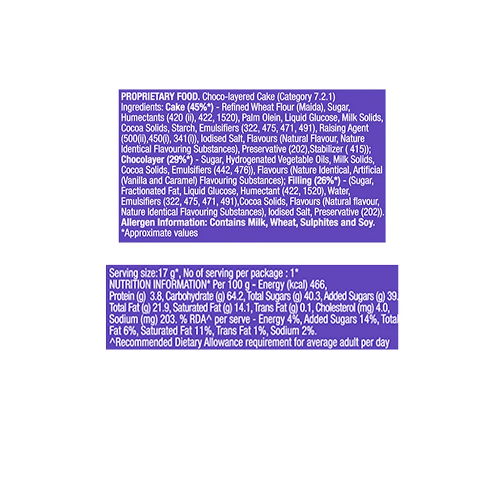 Cadbury Chocobakes Choc Layered Cakes 4